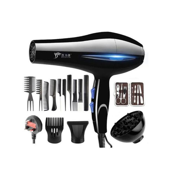 2200W Hair Dryer Professional Hair Dryer Fast Heating Hot And Cold